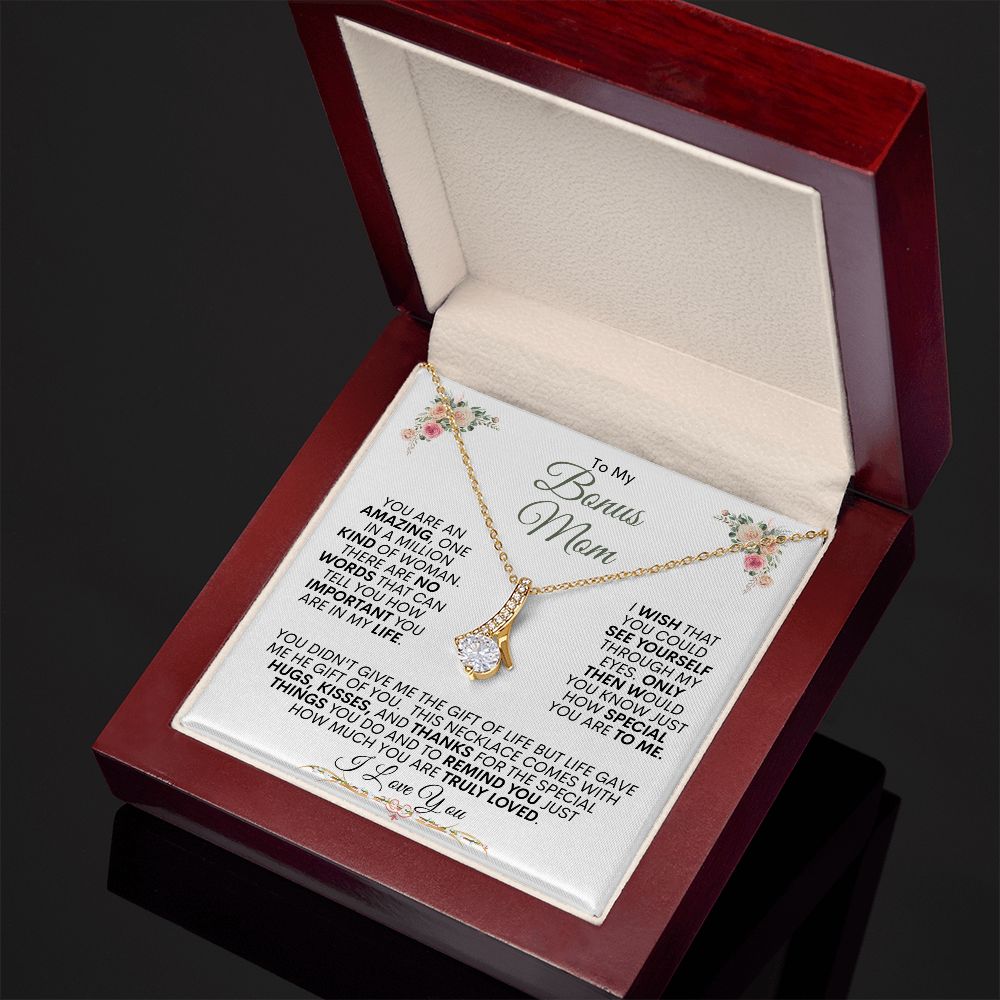 Mom from Bonus Daughter --Alluring Beauty Necklace