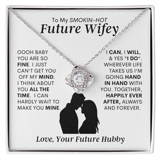 Future Wifey  -- Love Knot Necklace