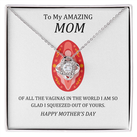Mom-Vajaja Love Knot Necklace