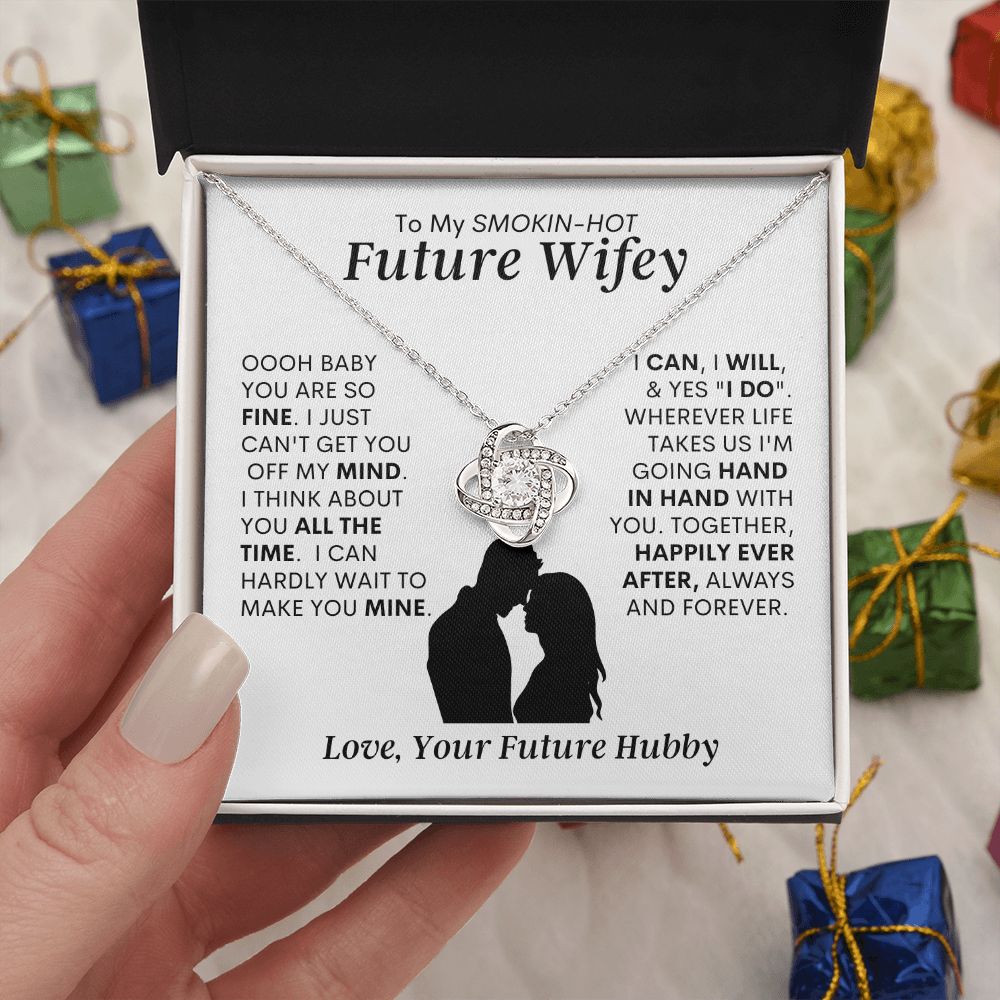 Future Wifey  -- Love Knot Necklace