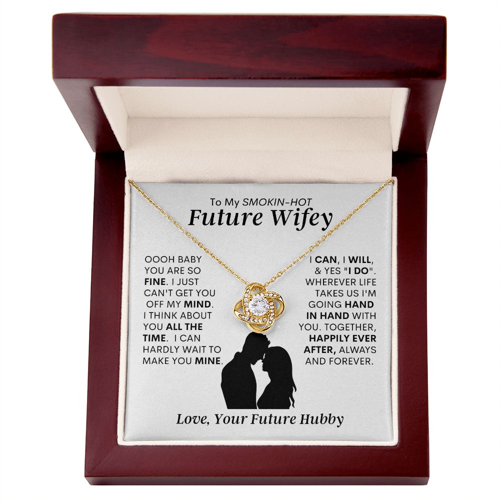 Future Wifey  -- Love Knot Necklace