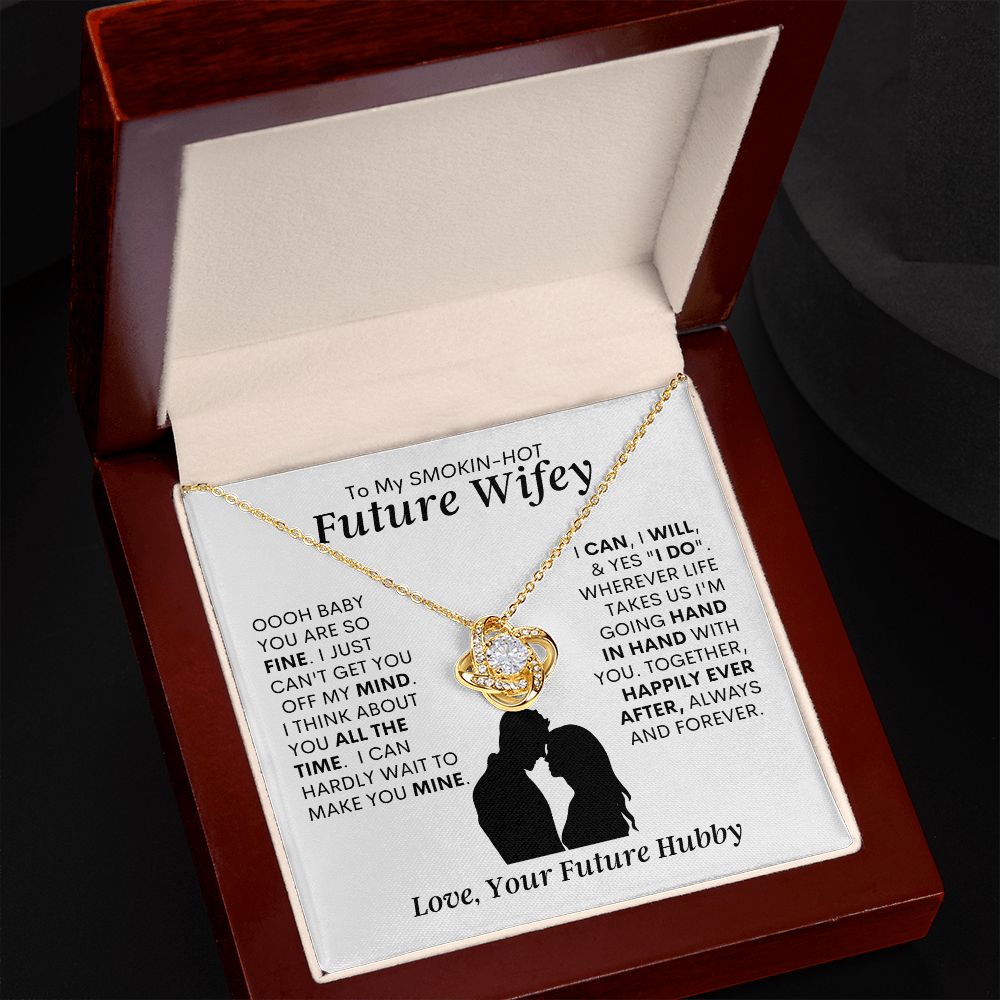 Future Wifey  -- Love Knot Necklace