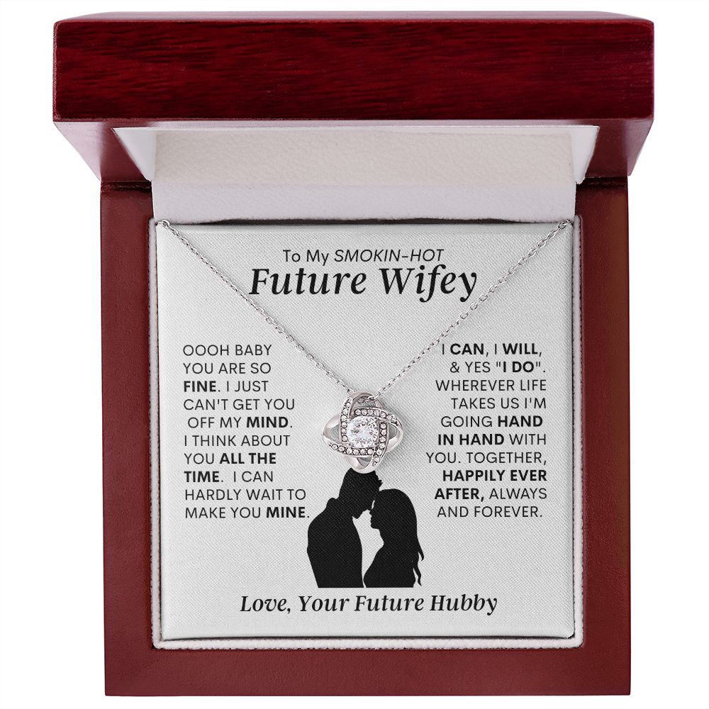 Future Wifey  -- Love Knot Necklace