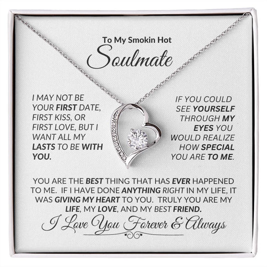 Soulmate You Are So Special to Me -- Forever Love Necklace