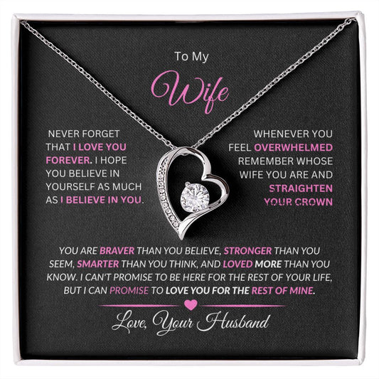 Wife Forever Love Necklace