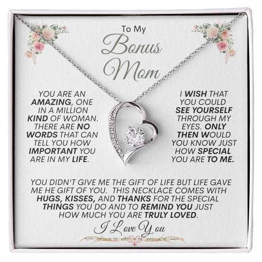 Bonus Mom -- Forever Love Necklace
