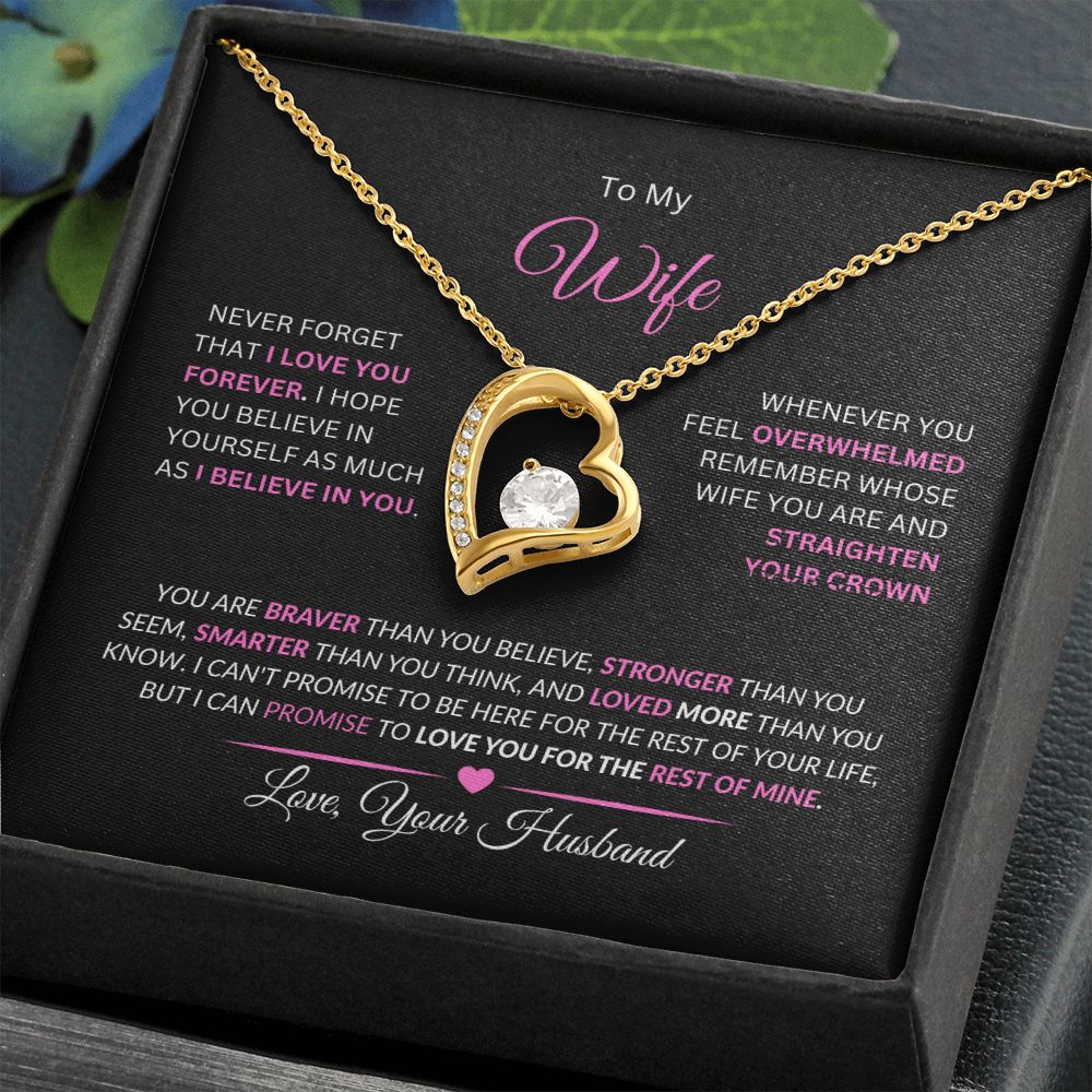 Wife Forever Love Necklace